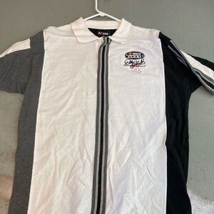NASCAR 2000 Racing Polo with Stripe Detail